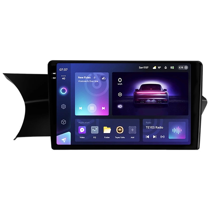 Navigatie Auto Teyes CC3 2K 360° Mercedes-Benz C Class W204 2011-2015 6+128GB 9.5" QLED Octa-core 2Ghz Android 4G Bluetooth 5.1 DSP