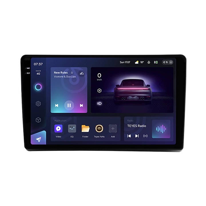 Navigatie Auto Teyes CC3 2K Opel Astra H 2004-2014 4+64GB 9.5" QLED Octa-core 2Ghz Android 4G Bluetooth 5.1 DSP