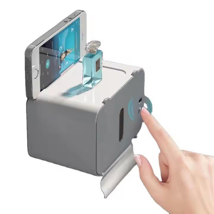 Dispenser (dozator) Smart, Hartie, Electric, ABS, Reincarcabil C, 205*140*140 cm, Impermeabil, Montare Perete, Baie, Bucatarie