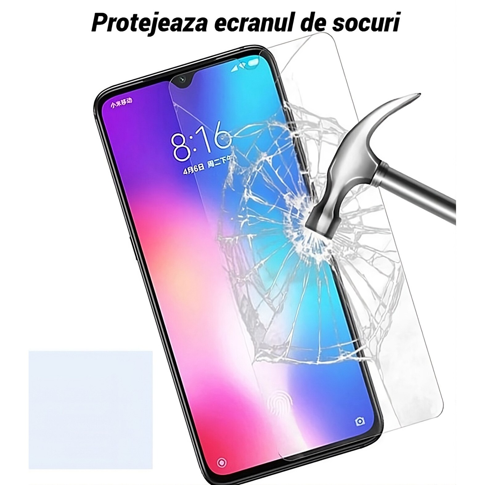 Folie Protectie Premium 0, 2 mm pentru Iphone 16 Pro Max / 17 Pro Max