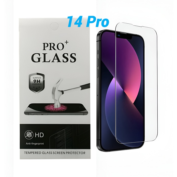 Folie Protectie Premium 0,2 mm pentru Iphone 14 Pro