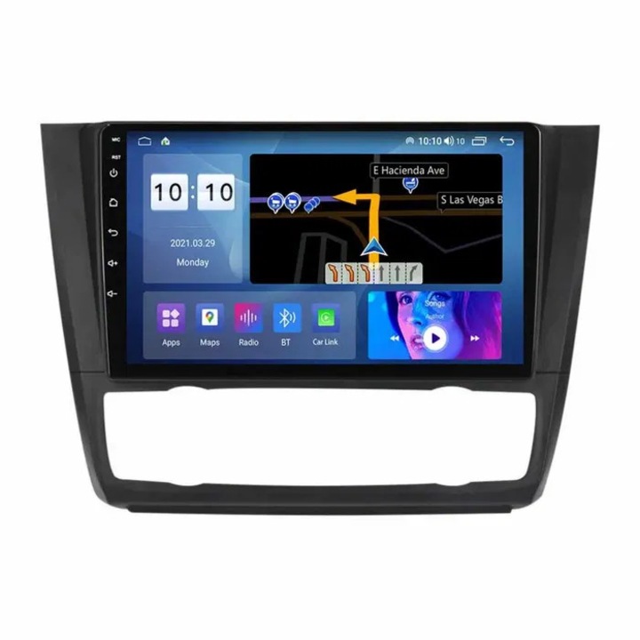 Мултимедия с навигация ZT1 BMW 1 Series E81 E82 E87 E88 2004-2012 Android 15, 8-2GHZ CPU, 12GB RAM, 256GB ROM