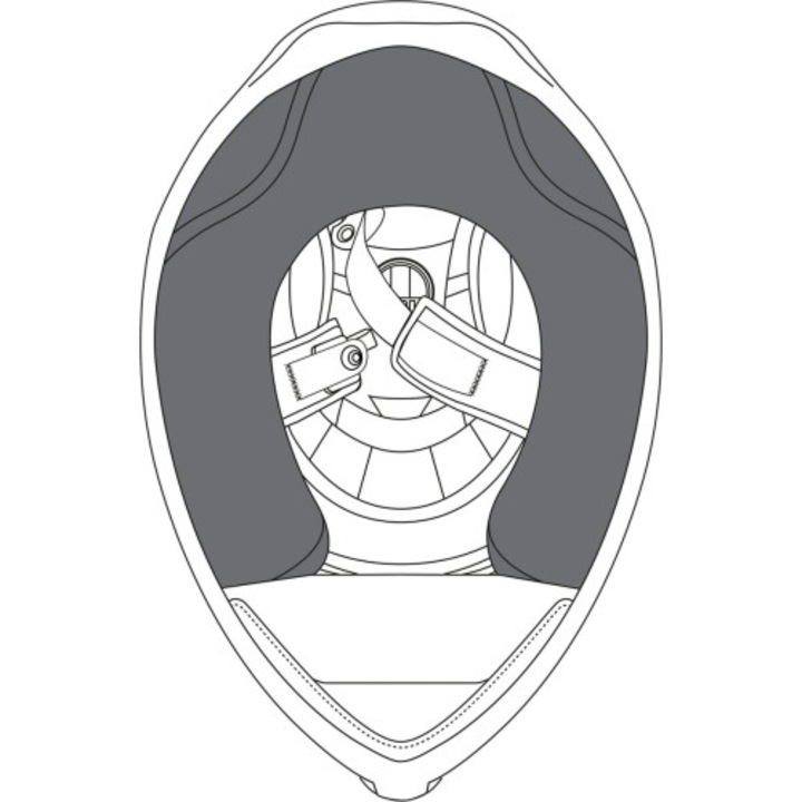 Interior Casca AGV Agv tampoane pentru obraji K5 S (s)