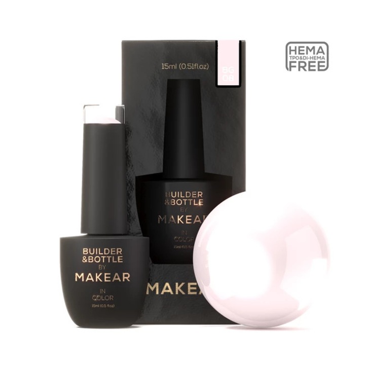 Makear Builder&Bottle BG08 - Gel lichid de constructie 15ml