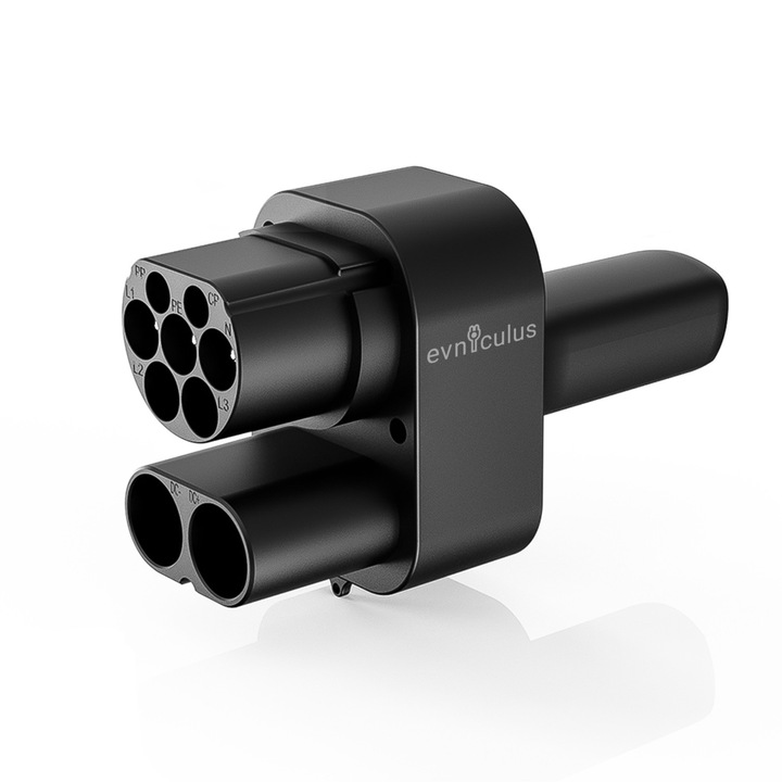 Adaptor pentru mașini electrice CCS2-NACS pentru Tesla Cybertruck, DC+AC (400 kW/ 11 kW)