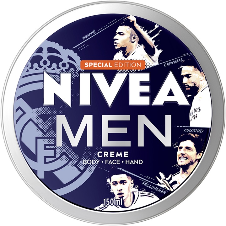 Crema NIVEA MEN Editie Limitata Real Madrid, 150 ml