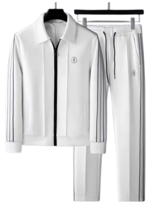 Trening barbati, alb