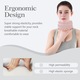 Guler cervical BOMSTOM, suport pentru dureri de gat, ajustabil, roz, universal