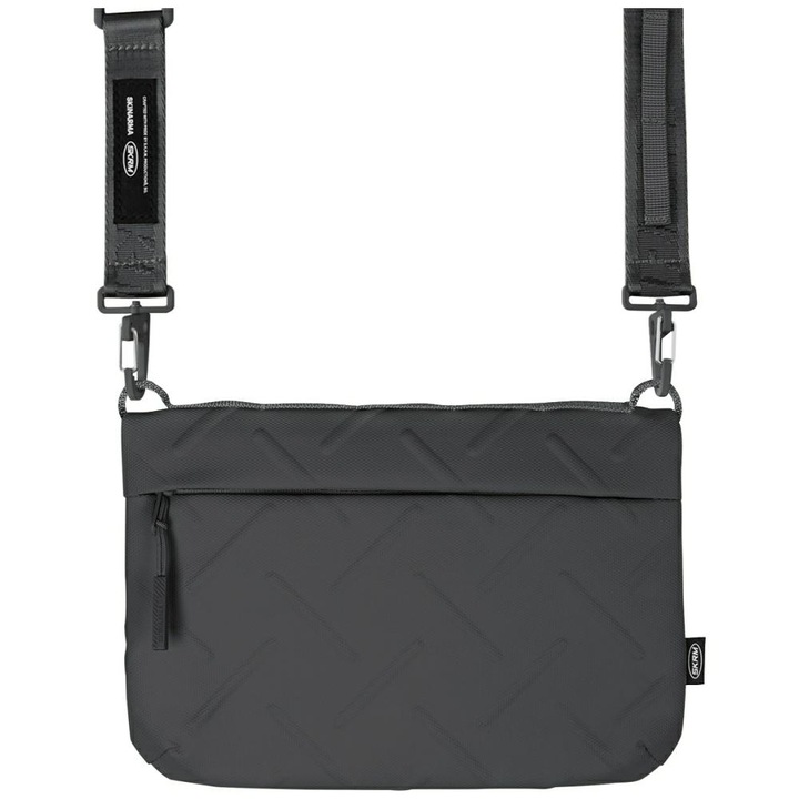 Geanta universala pentru telefon Skinarma Juno Crossbody, Waterproof, Gri