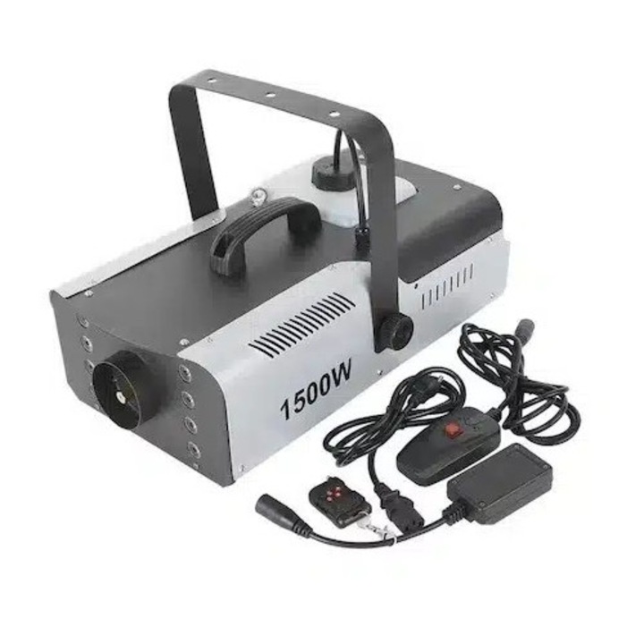 Masină de fum Tea Sports, 1500W, 6 LED-uri RGB, cu telecomandă