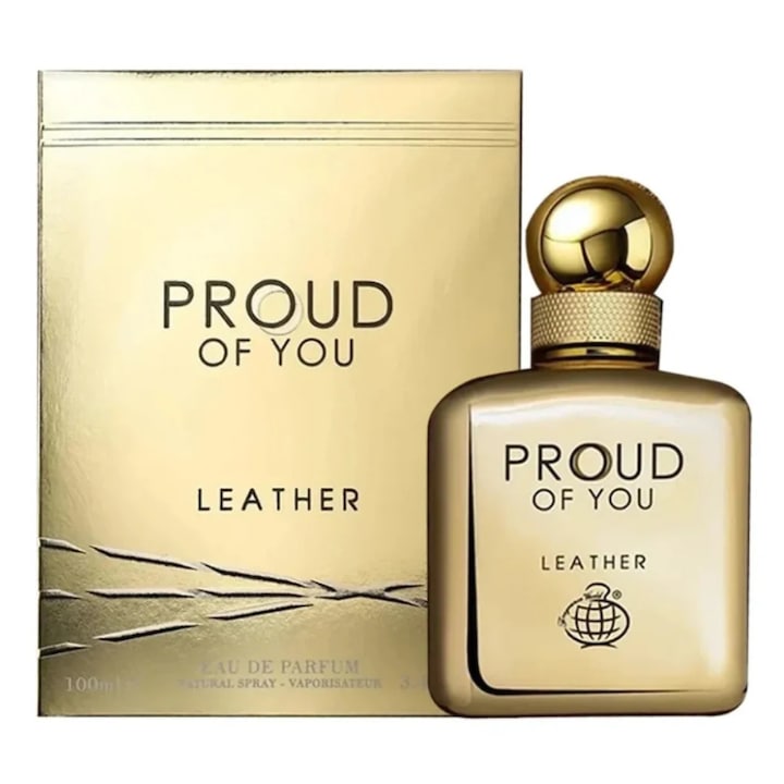 Férfi parfüm PROUD OF YOU Leather, Eau de Parfum, EDP, 100 ml