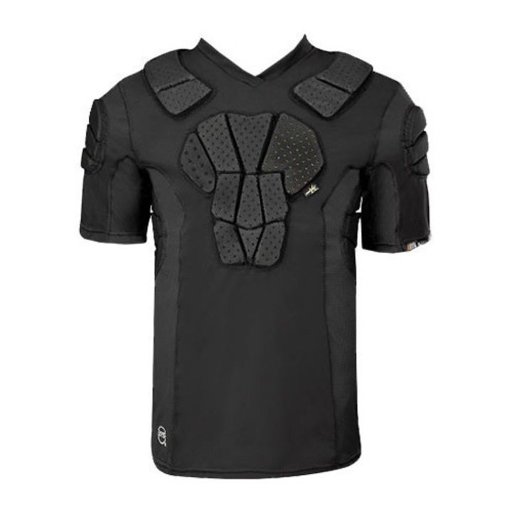 Tricou de protecție BAUER M, negru, hochei, material respirabil