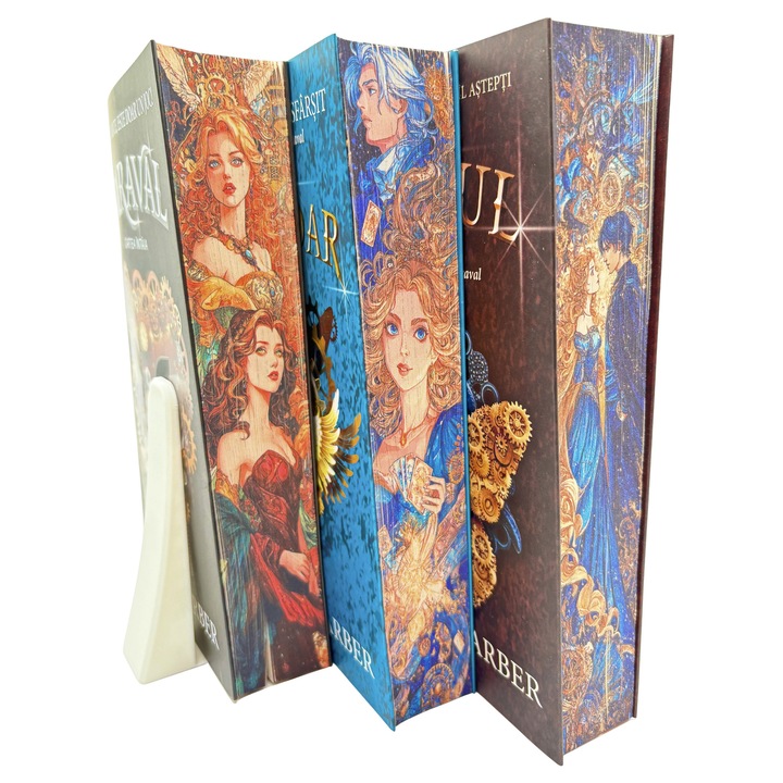 Set Caraval - 3 volume cu printed edges - Stephanie Garber