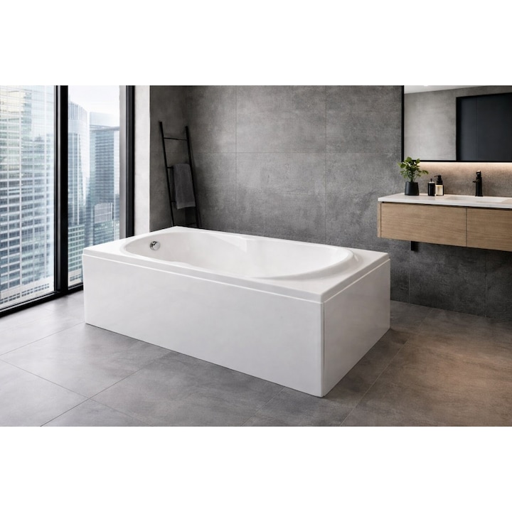 ArchiD, Egyenes akril fürdőkád, 160x70 cm