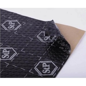 Insonorizant auto Premium STP® Black Silver Shop, 1.8mm, foaie de insonorizant vibro-absorbant, rezistent la caldura, cu protectie impotriva coroziunii, 375x265mm