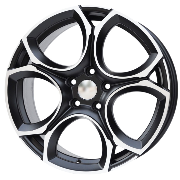 Set jante aluminiu PDW 5162 17x7.5 5x112 ET45 finisaj negru mat