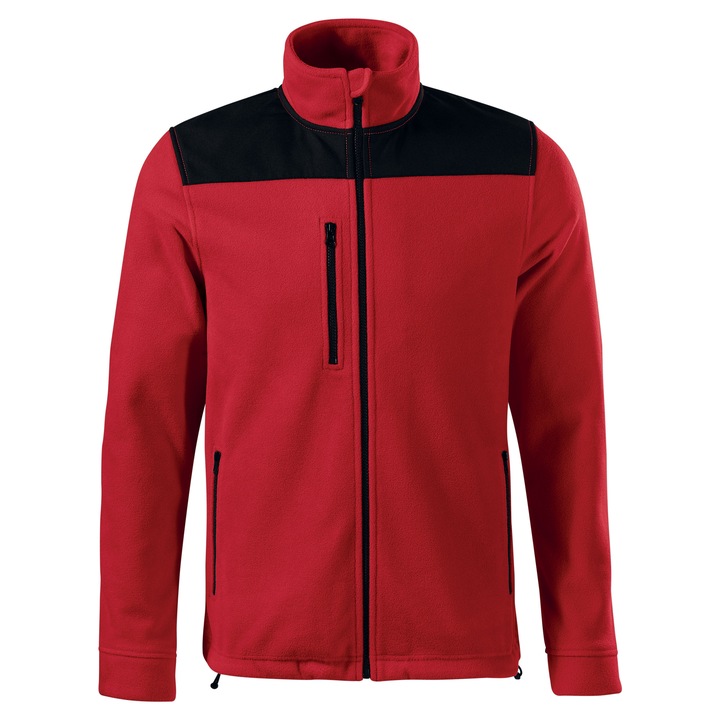 Jacheta fleece barbati Geravian, Rosu
