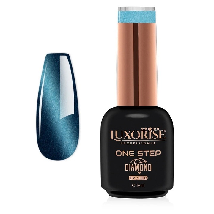 Oja Semipermanenta One Step Diamond Magnetica LUXORISE - Electric Aqua, 10ml