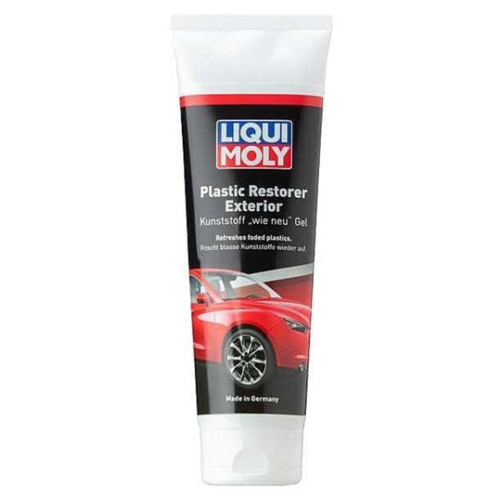Pasta de restaurare pentru plastic exterior Liqui Moly 250ML, efect abraziv, aplicare profesională, fără silicon
