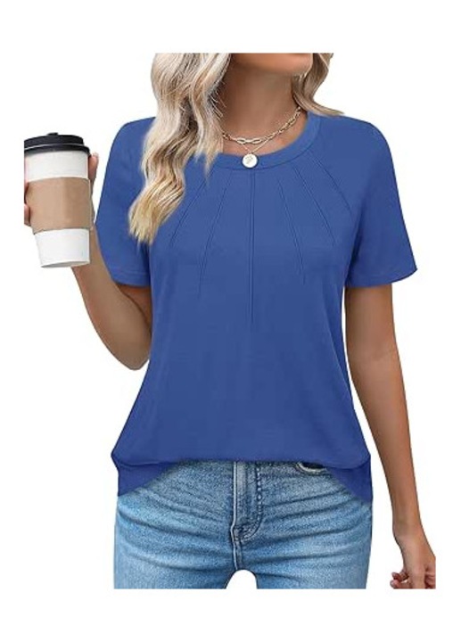 Tricou femei Bodhi, de albastru, Albastru