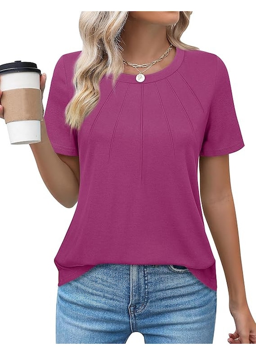Tricou Bodhi femei, Rosu