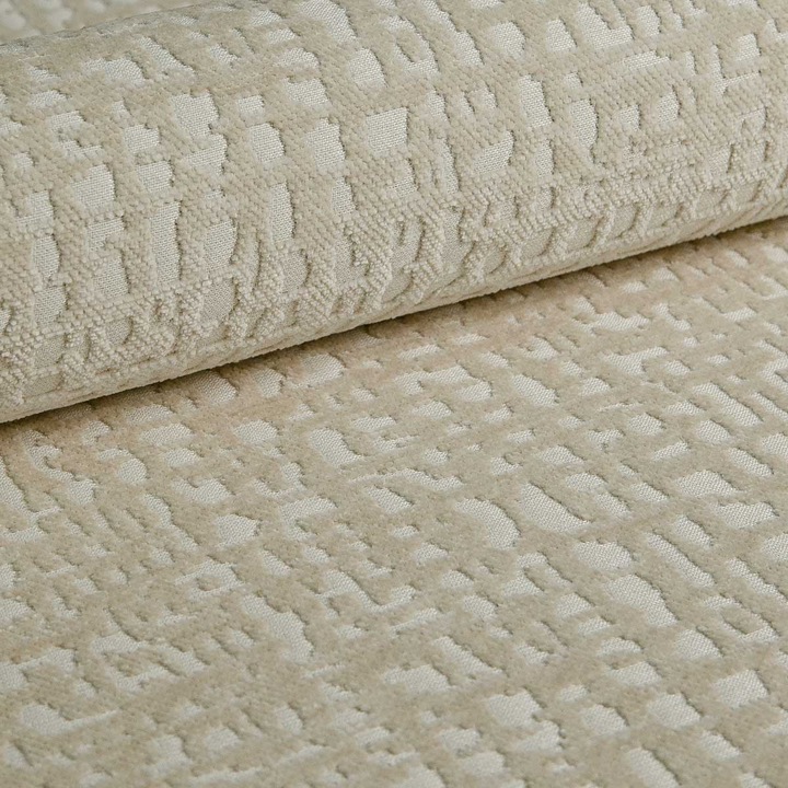 Material tapiterie cu doua fete, Rezistent la tigari, Stofa tapiterie canapele, Material textil Mirtillo, Bej deschis, 100 x 142 cm, 1 metru liniar, Tusi Leather