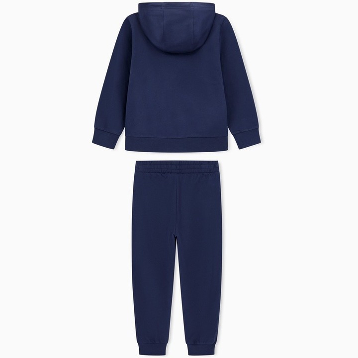 Trening EA7 TRAIN CORE ID BOY T-SUIT HOODIE FZ CH COFT CC-7B000031-AF10380-UB102