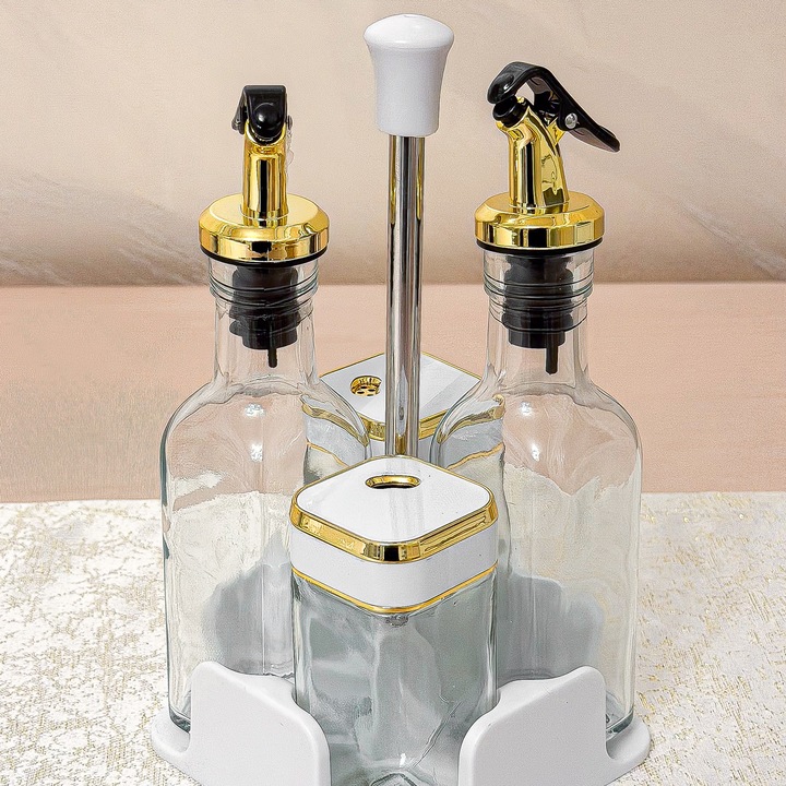 Oliviera Luxus 4 folyadék+fűszeres edény