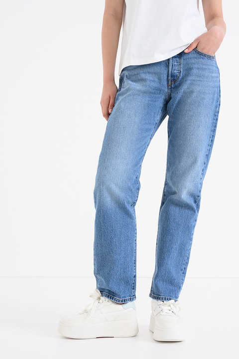 Levi's, Прави дънки 501, Меланж тъмно син