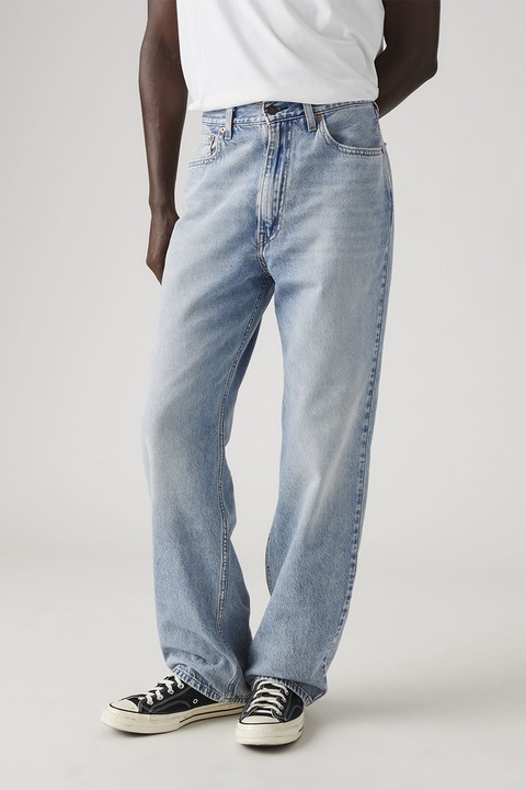 Levi's, 565™ bő fazonú straight fit farmernadrág, Jégkék