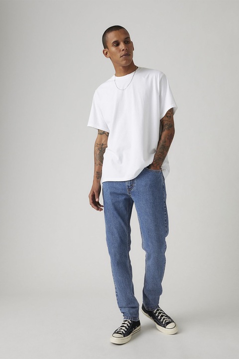 Levi's, 515™ slim fit farmernadrág, Pasztellkék