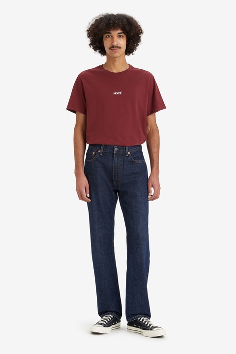 Levi's, 555™ straight fit farmernadrág, Tengerészkék