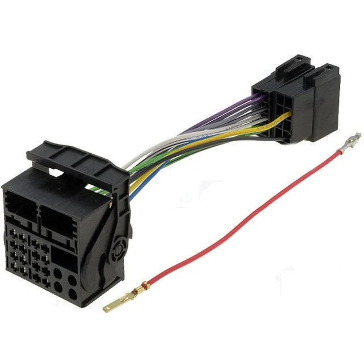 Mufa 16 pini conector radio OEM Mercedes la ISO cu sistem Audio 20