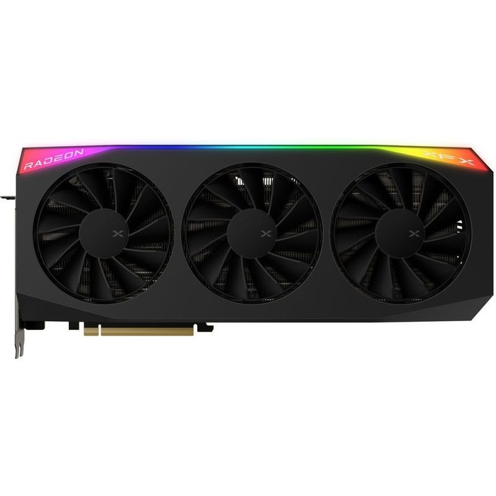 Placă video XFX RX 9070XT OC RGB 16GB, AMD Radeon, multicolor