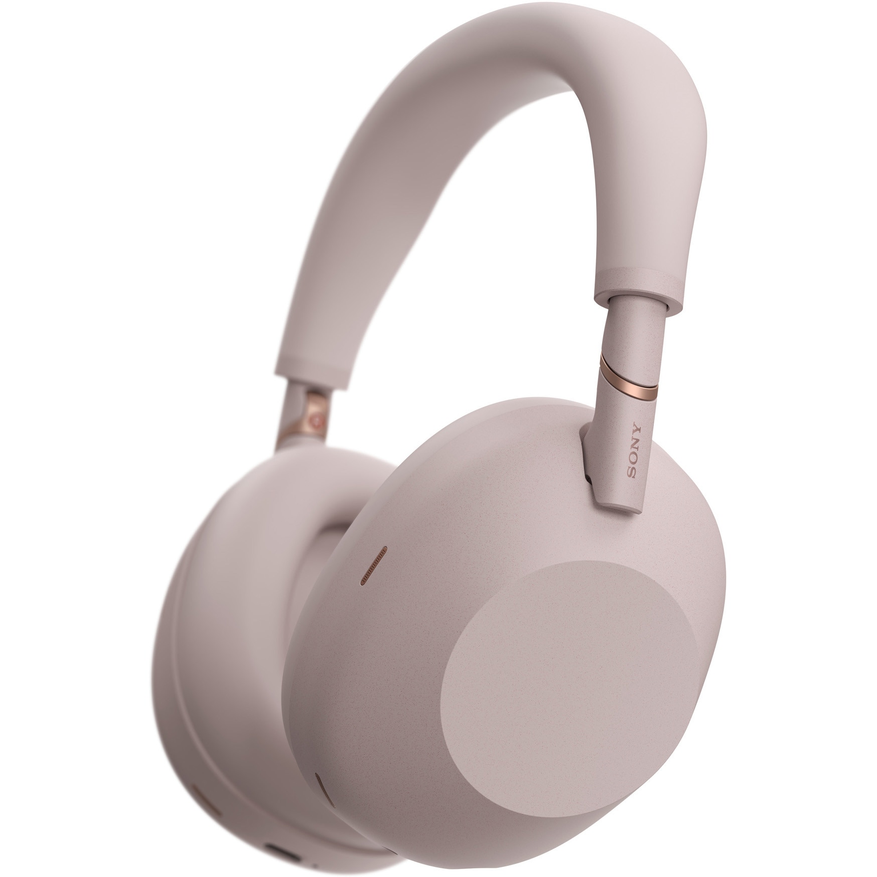 Casti Over the Ear Sony WH-1000XM6P, Wireless, Bluetooth, Hi-Res Audio, Noise cancelling, Autonomie baterie 30 ore, Microfon, Alexa si Google Assistant, Design pliabil, Roz
