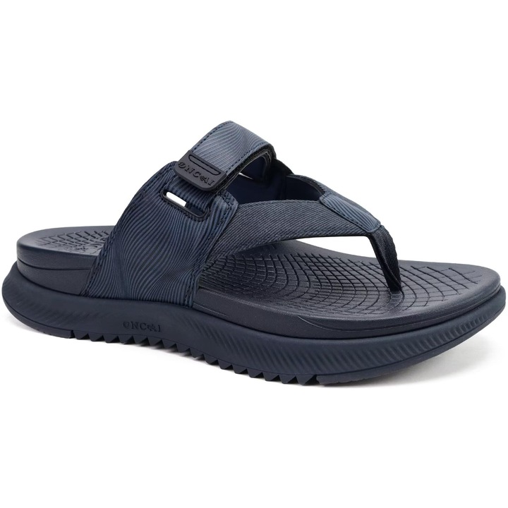 Ортопедични сандали ONCAI, Кожа, Син, 43.5