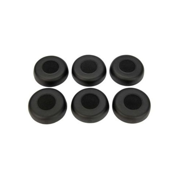 Earpads de casti Jabra Evolve 75, set 6buc, negru, 14101-67