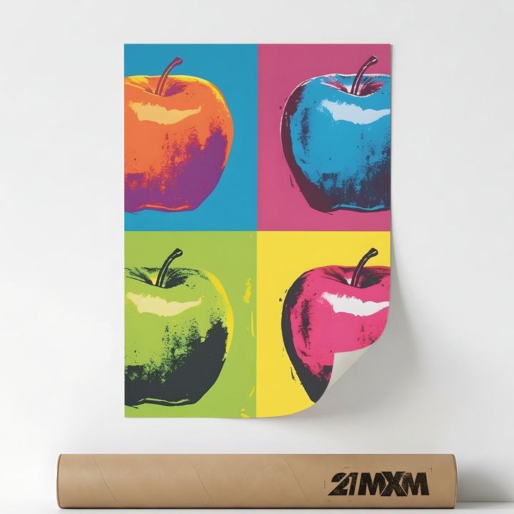 Poster Decorativ Tematica Bar & Cocktail - 'Bar 235', Material Textil, 21MXM, 30 x 40 cm, Fara Rama