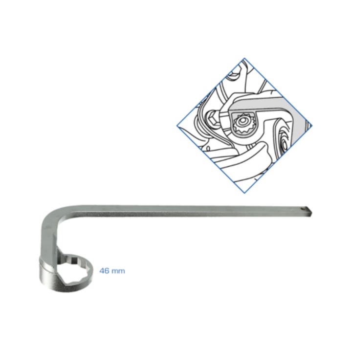 Cheie pentru filtru Haldex 46 mm