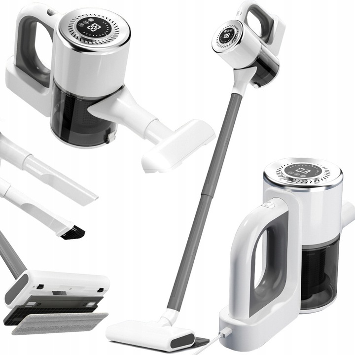 Aspirator vertical fara fir VERK GROUP 2in1 100W HEPA 4 accesorii