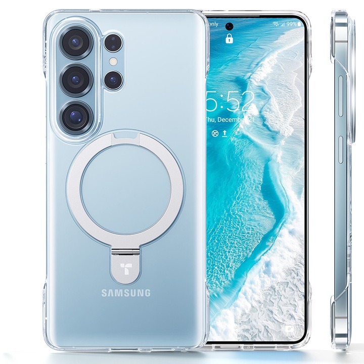 Carcasa protecție Torras pentru Samsung Galaxy S26 Ultra, transparent, TPU