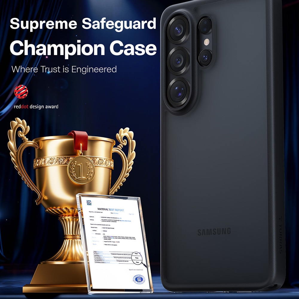Husa pentru Samsung Galaxy S26 Ultra - Torras Guardian Series - Black