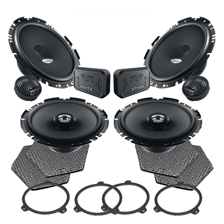 Pachet difuzoare auto Hertz Dieci dedicat BMW e46 (1998 - 2006)