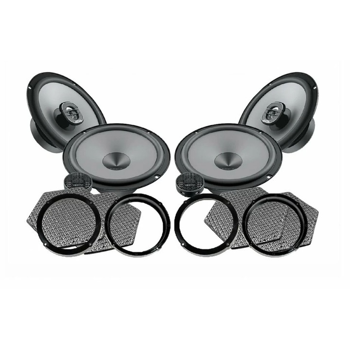 Pachet difuzoare auto Hertz Uno dedicat Volkswagen Polo (2001 - 2020)