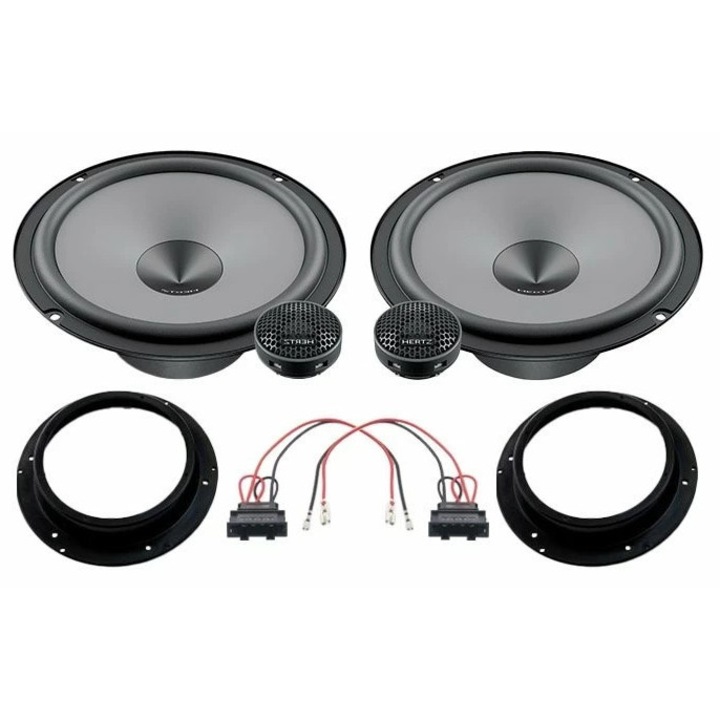 Pachet difuzoare Hertz Uno dedicate usi fata Volkswagen Golf V (2003 - 2009)