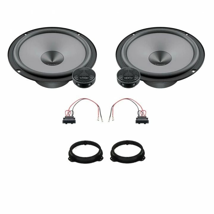 Pachet difuzoare Hertz Uno dedicate usi fata Audi A4 B6/B7 (2000 - 2008)