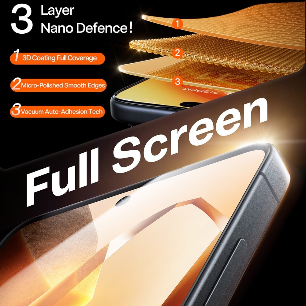 Folie pentru Samsung Galaxy S26 Ultra - Torras GlassGo Install Master - Clear