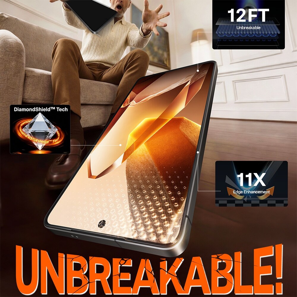 Folie pentru Samsung Galaxy S26 Ultra - Torras GlassGo Install Master - Clear