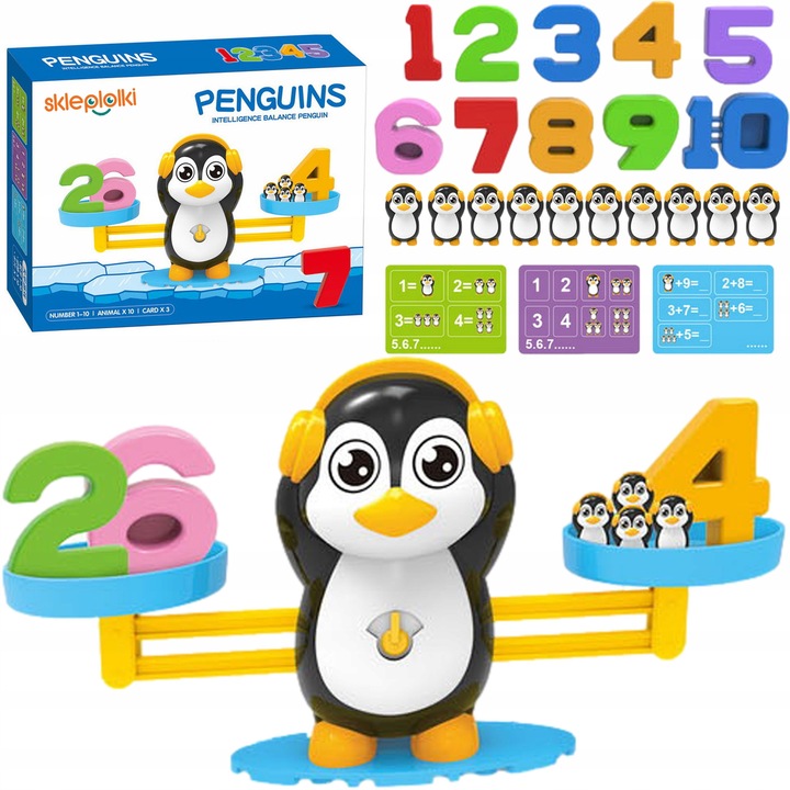 Set Joc Educativ SklepLolki, Invatare Numarare, Coordonare Motoare, Multicolor