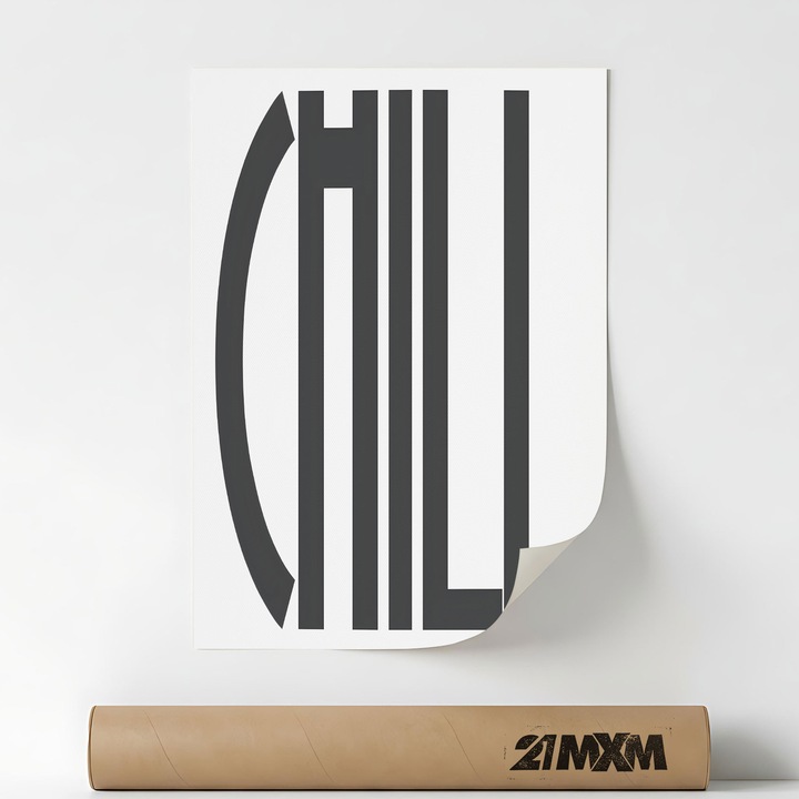 Декоративен постер на тема бар и коктейли - 'Bar 664', Текстилен материал, 21MXM, A3 (29.7 x 42 см), Без рамка